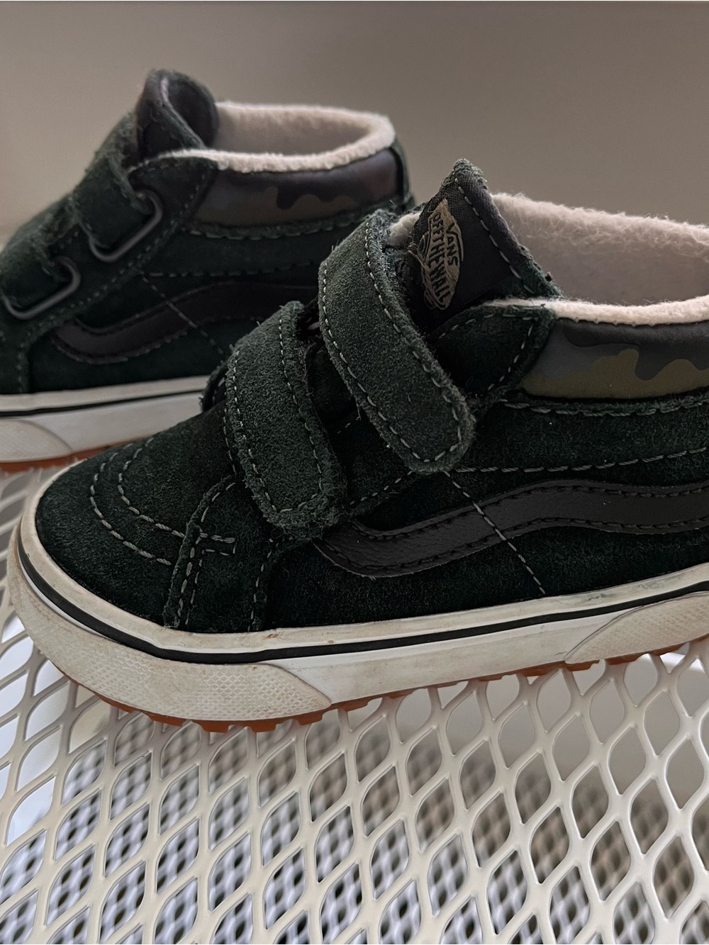 Toddlers Vans Sk8-Mid Size 6